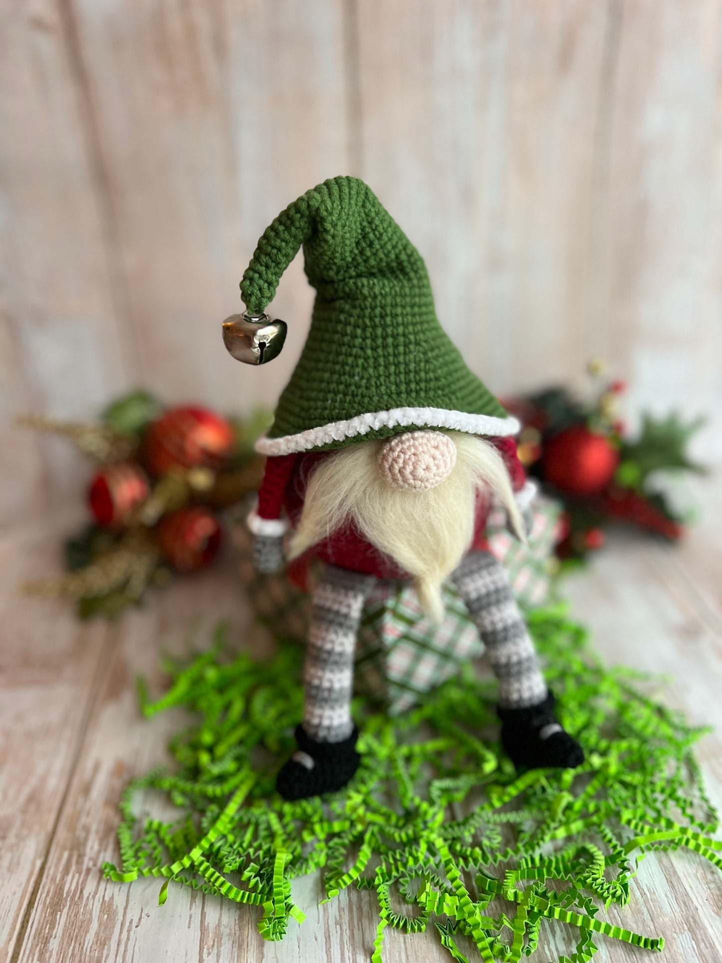 Merry Mistletoe Christmas Gnome
Holiday Gnome - Merry Mistletoe Edition, Festive Christmas Gnome, Whimsical Gnome for Holiday Decor, Christmas Charm and Cheer