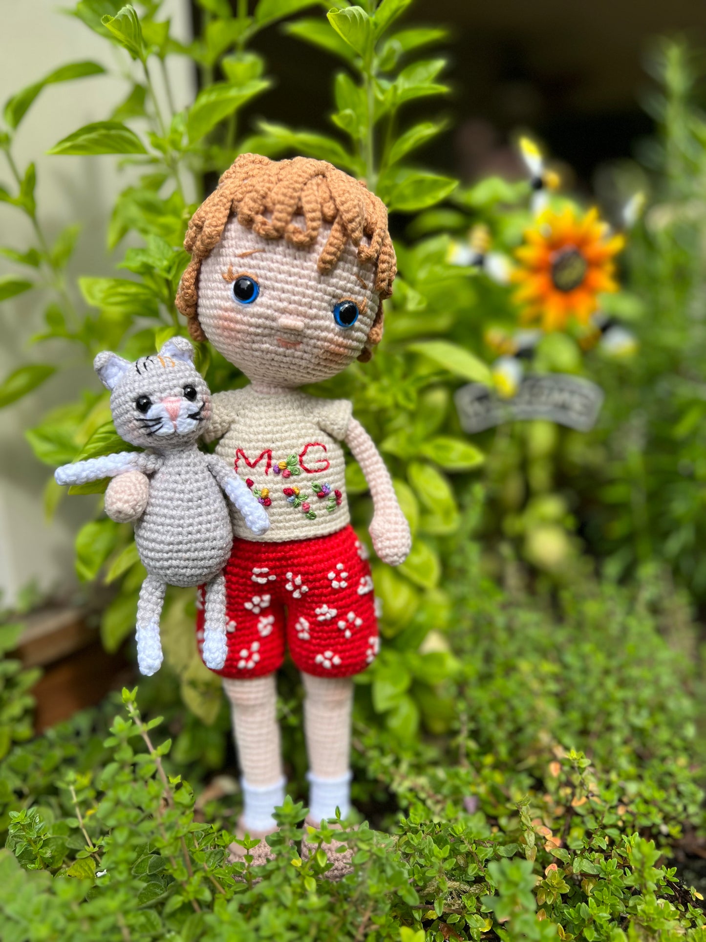 Personalized Crochet Doll, Custom Crochet Doll, Personalized Plush Doll, Custom Plush Doll